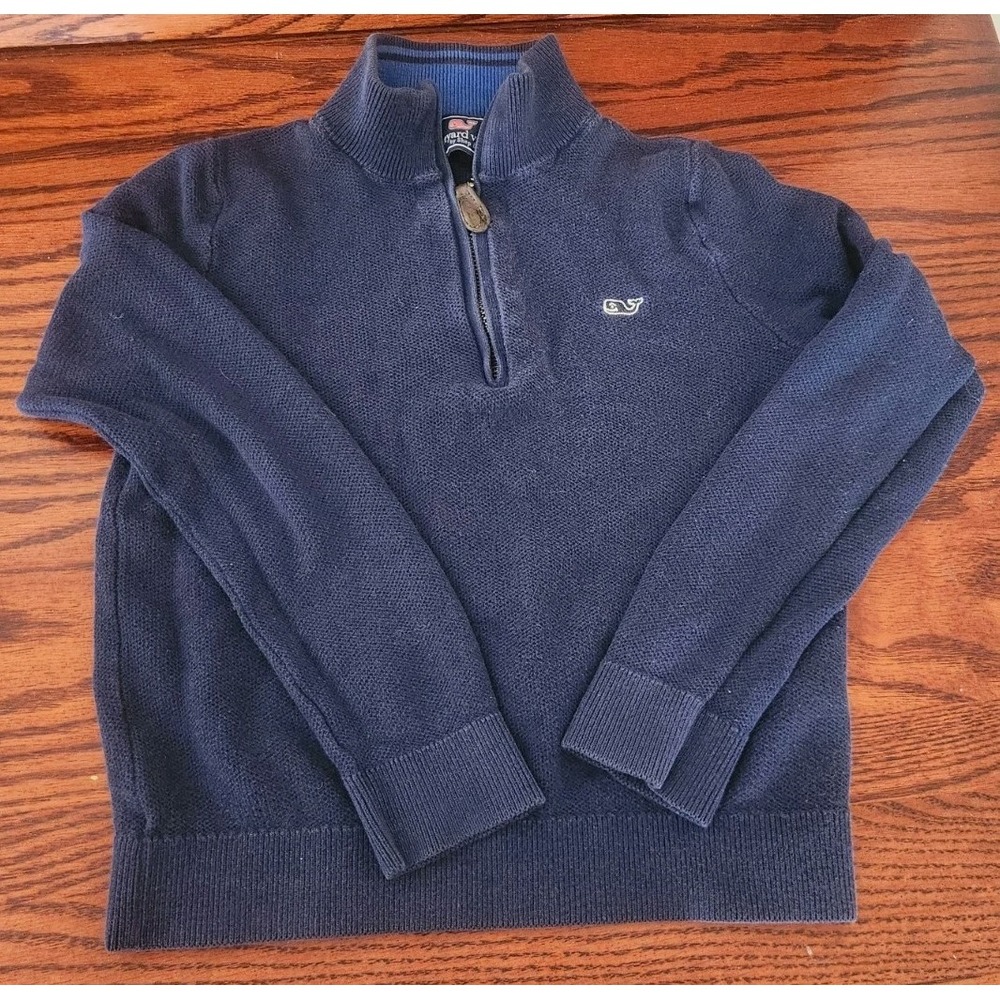 Vineyard Vines Blue Boys Pullover Sweater